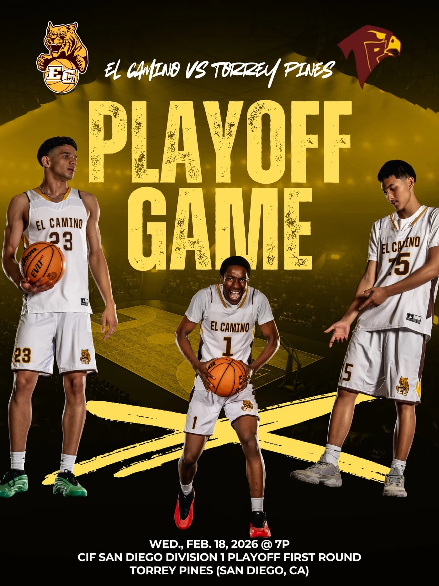 Playoff Game — vs Torrey Pines — El Camino Wildcats