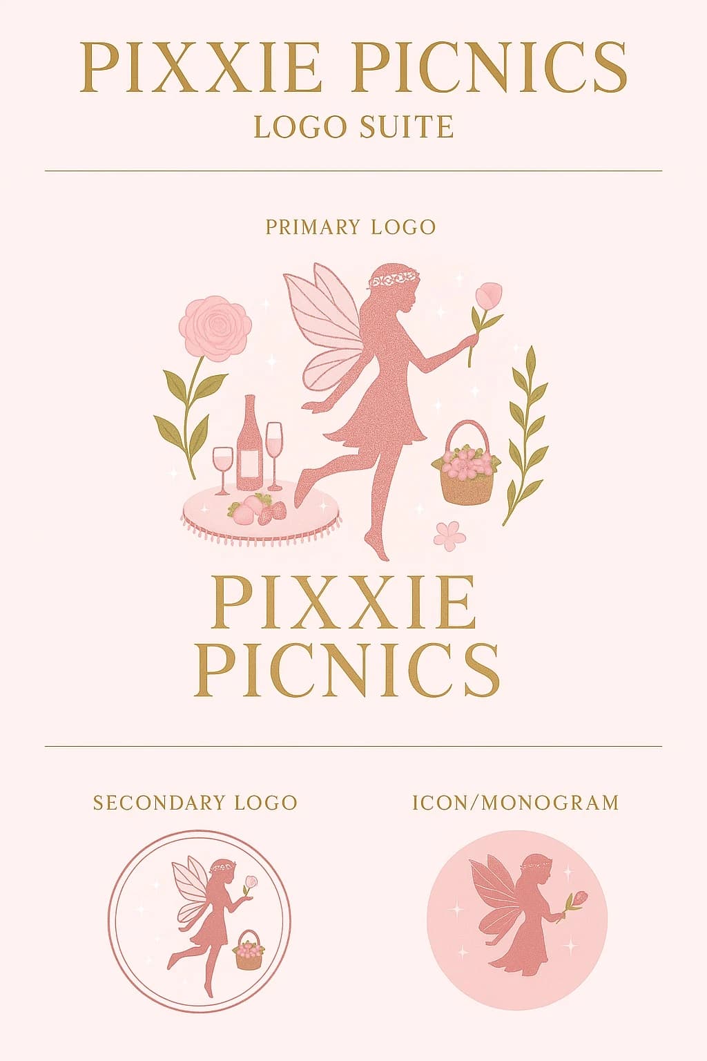 Pixxie Picnics — Logo Suite — Pixxie Picnics